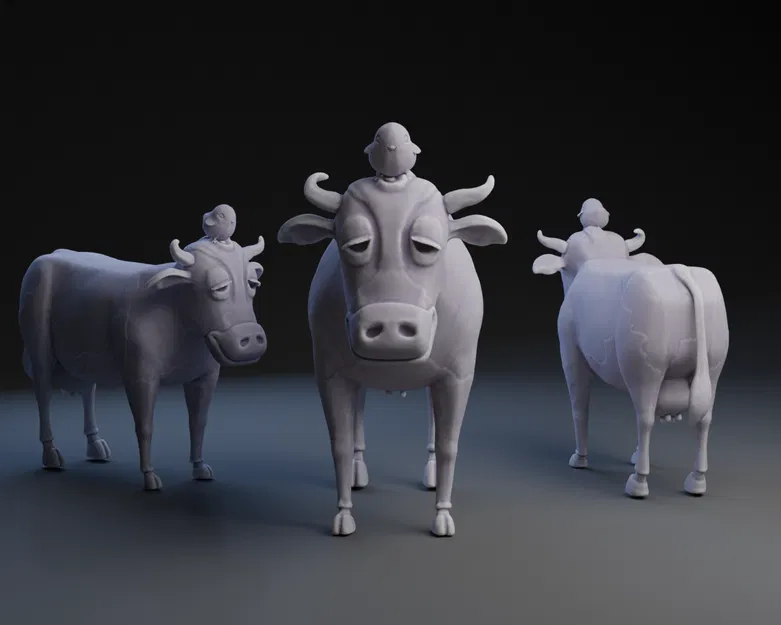 Bò và Gà Con - Image 2