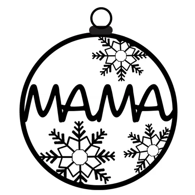 MAMA ESFERA - Quả cầu Giáng Sinh
