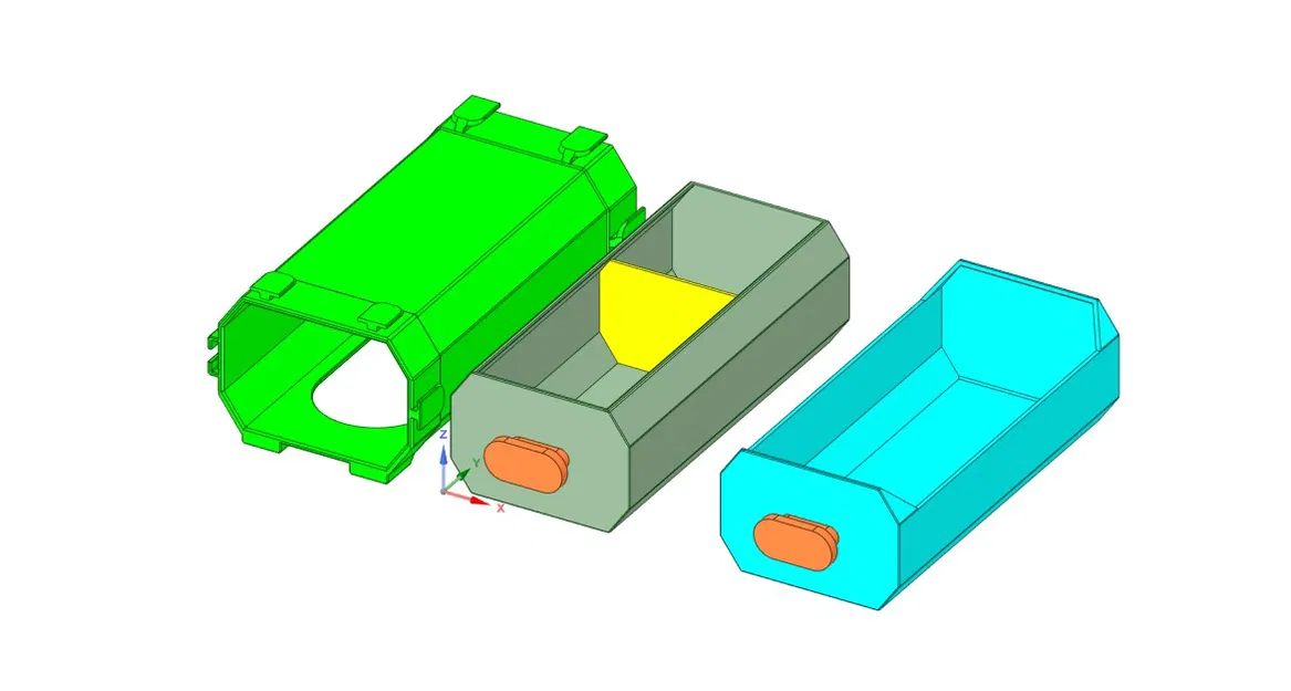 Ngăn kéo xếp chồng hình bát giác - Image 2
