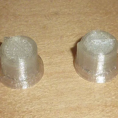 Nút vặn cho Biến trở (lỗ khoan 6mm)