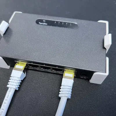 Giá treo tường cho Switch Gigabit LogiLink NS0110 & NS0111