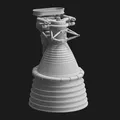 Mô hình 3D Động cơ F-1 Tên lửa Saturn V - Thumbnail 6