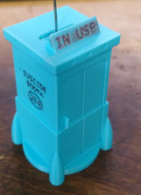 Móc Khóa Trang Trí Cây Thông Noel "Suicide Booth" Futurama - Image 2