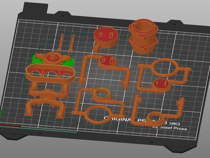 Mô hình 3D Động cơ F-1 Tên lửa Saturn V - Image 9