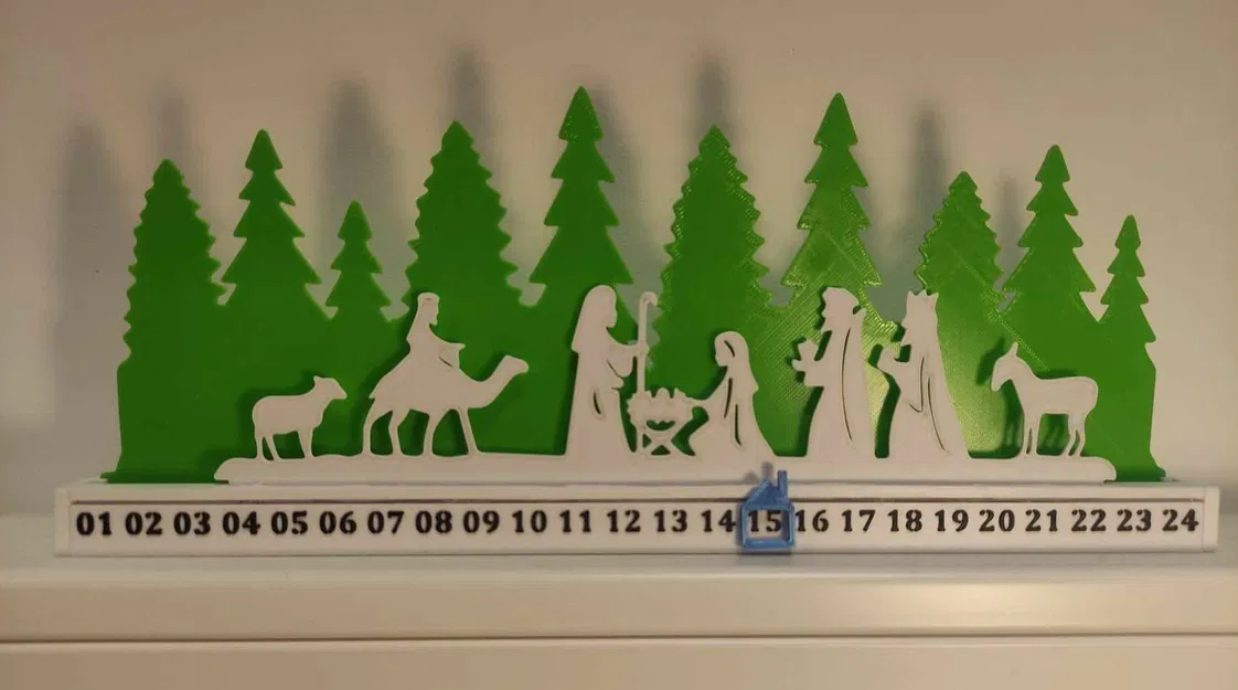 Lịch Vạn Niên Mô Hình Hang Đá Giáng Sinh - Image 1