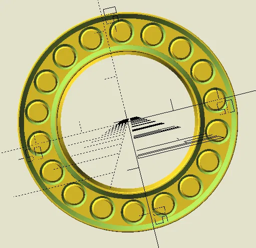 Vòng bi 6906 (mô hình SCAD) - Image 2