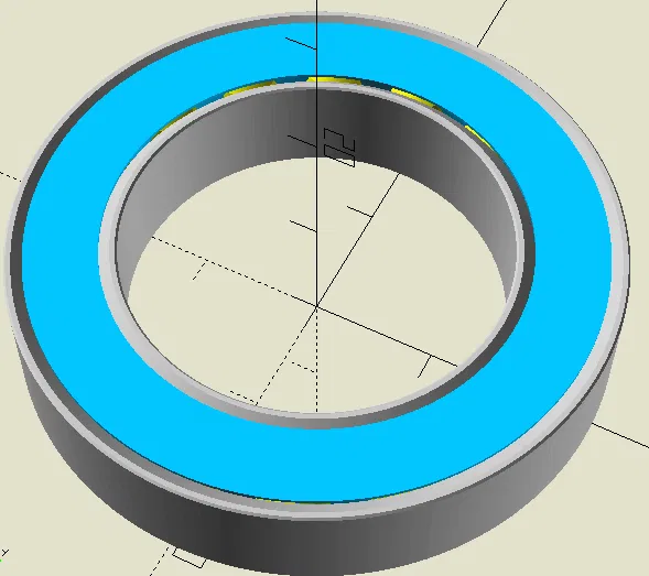 Vòng bi 6906 (mô hình SCAD) - Image 3