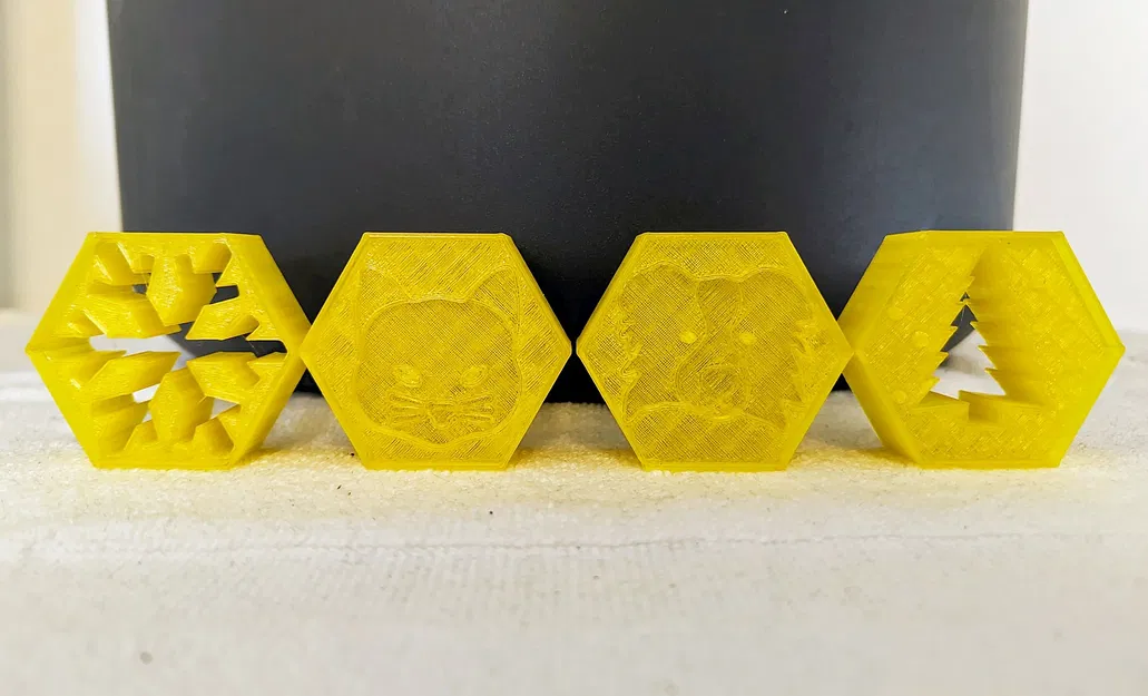 Khuôn Cắt Bánh Quy & Đóng Dấu Giáng Sinh Dễ Thương (Cây Thông, Tuyết, Mèo, Chó) - Image 2