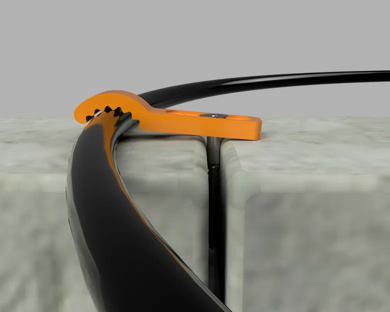 Kẹp giữ đèn, kẹp dây cáp, cố định đèn trang trí cho sân thượng đá - Image 1