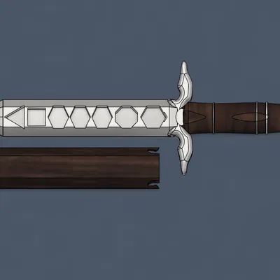 Dao Găm Sắt Skyrim RPG-Dice