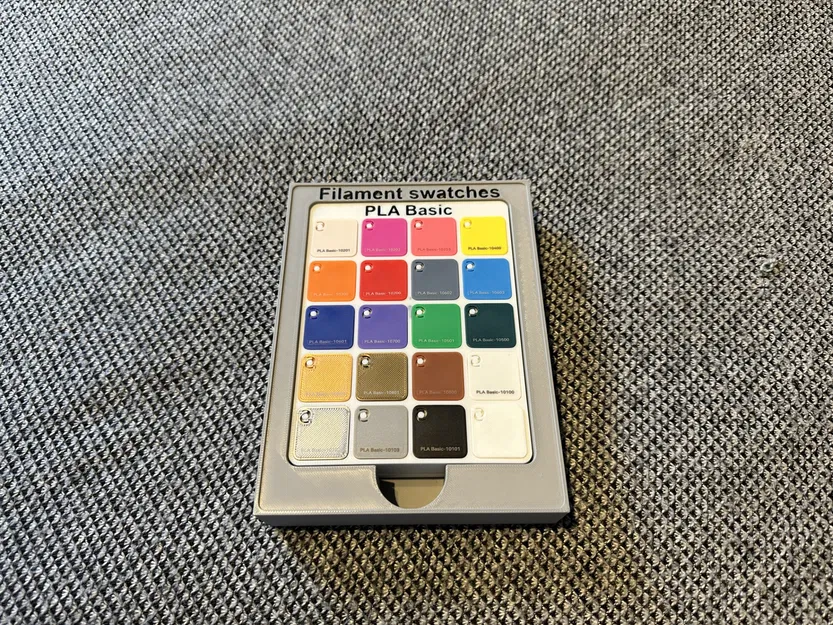 JP ModOr Khay Đựng Thẻ Mẫu Thử Filament - Image 2