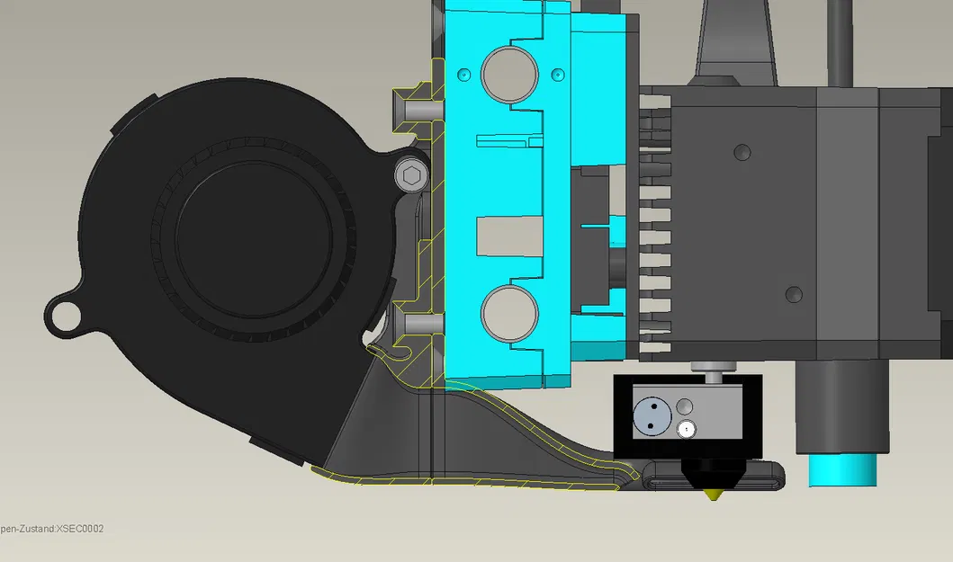 Sovol SV06 Fan Duct 5015 Blower Fan V3 - Image 7
