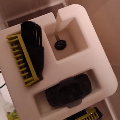 Đế Philips OneBlade, Chỗ Cất Giữ Thiết Bị và Dock Sạc