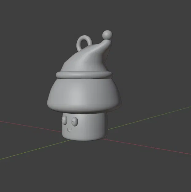 Móc Khóa Bạn Toad Mùa Giáng Sinh - Image 2