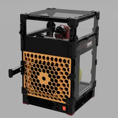 Tấm Lưng Cho Voron 0.2 Có Quạt 120mm