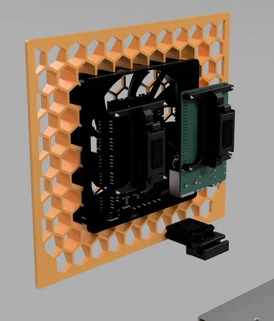 Tấm Lưng Cho Voron 0.2 Có Quạt 120mm - Image 2
