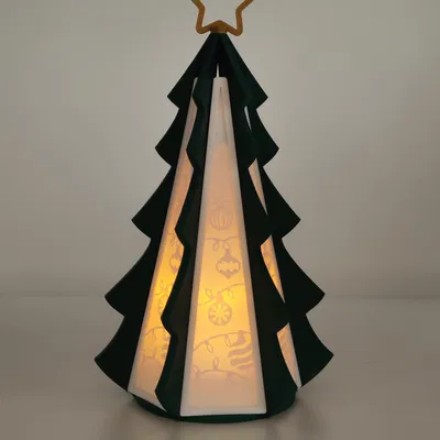 Đèn Cây Thông Noel Để Bàn Thờ