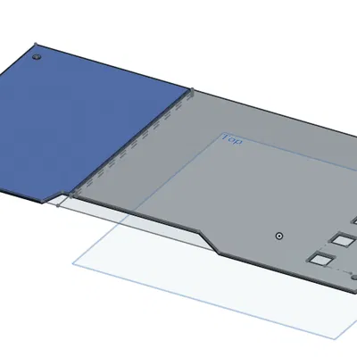 Nắp trên Biqu BX qua bo mạch chủ v2