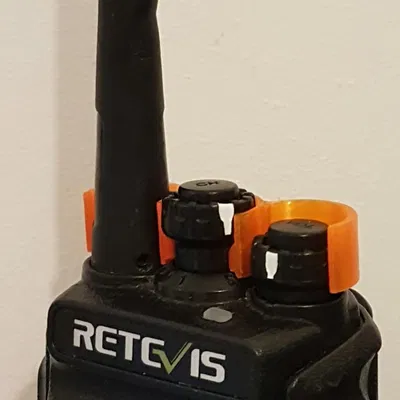 Kẹp Chỉnh Âm Lượng/Kênh Cho Bộ Đàm Retevis RT24 V2.0