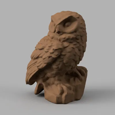 Tháp Nến Giáng Sinh Kim Tự Tháp - Cú Tuyết (Hedwig) có đế phẳng