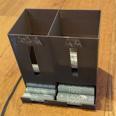 Giá Đỡ Pin - Phiên Bản In Nhanh