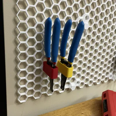 Giá treo Kìm tuốt dây Klein 11053_11057 cho Tường tổ ong