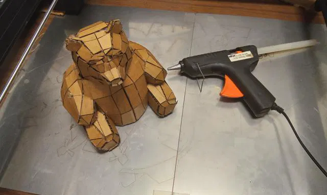 Tượng Gấu Ngồi, Low-poly - Image 3