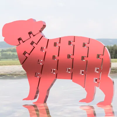 Capybara Dẻo - Mẫu In 3D "Print-in-Place"
