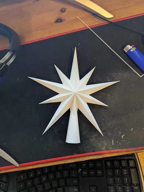 Ngôi Sao Trang Trí Cây Thông Noel - Image 1