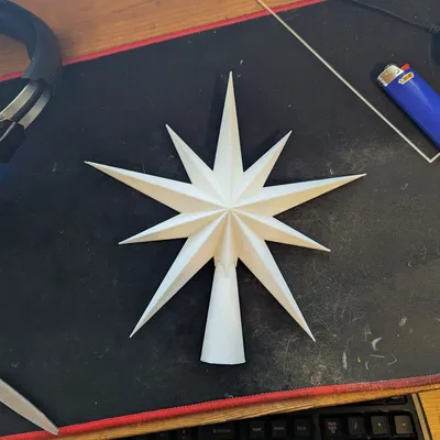 Ngôi Sao Trang Trí Cây Thông Noel