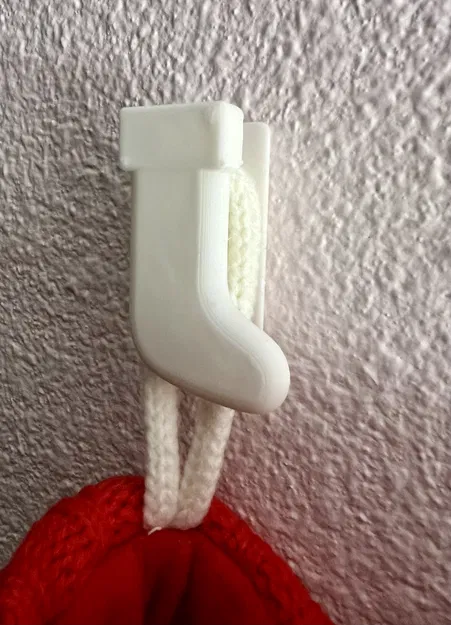 Móc treo vớ Giáng sinh đơn giản (có sẵn keo dán) - Image 2