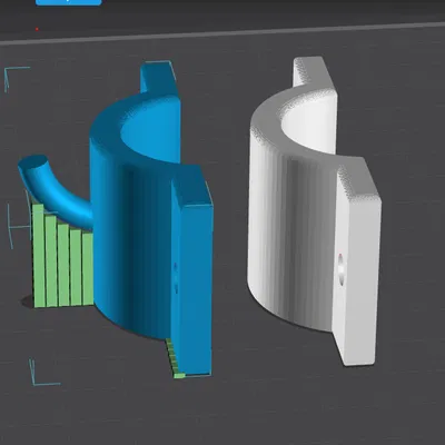 Kẹp 1 inch có móc