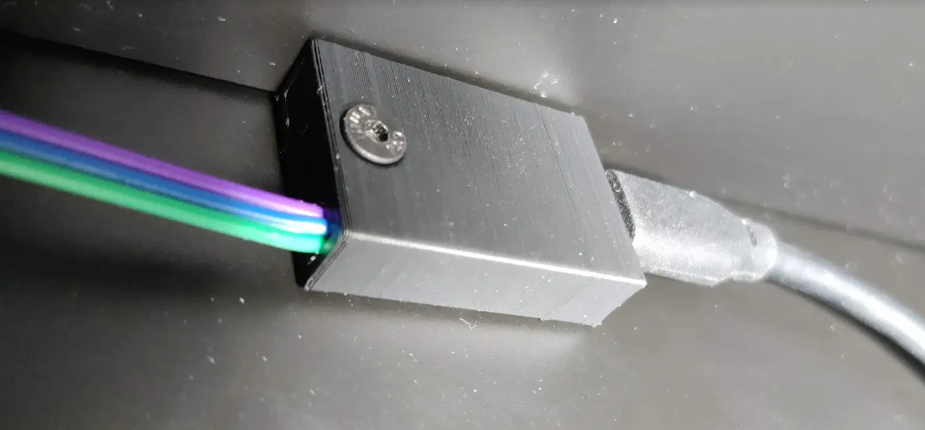 Hộp "supermini" ESP32-C3 cho dải đèn LED đơn giản - Image 1