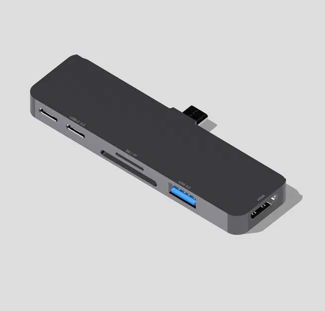 Mô hình Hub 7 trong 1 cho iPad Pro - Image 1