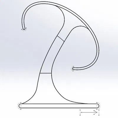 Giá Đựng Đồng Hồ Tối Giản Với Đế Dài Hơn