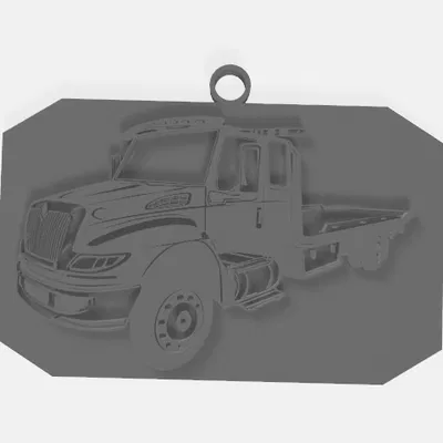 Móc Khóa Trang Trí Xe Cứu Hộ