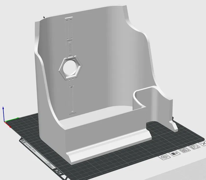 Thùng Rác Bambu Lab A1 - Phiên Bản Cổng Xả Nhiệt Ngôi Sao Chết - Image 3