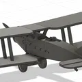 Mô Hình Máy Bay Bristol F2B Tỷ Lệ 1:42 - Thumbnail 2