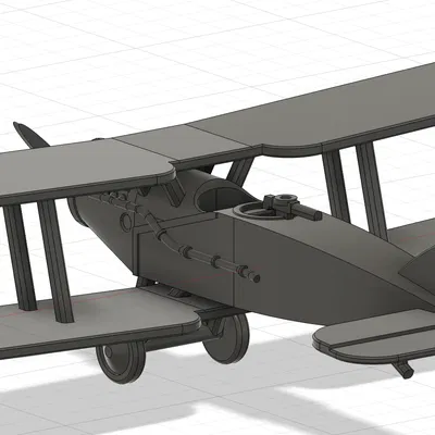 Mô Hình Máy Bay Bristol F2B Tỷ Lệ 1:42
