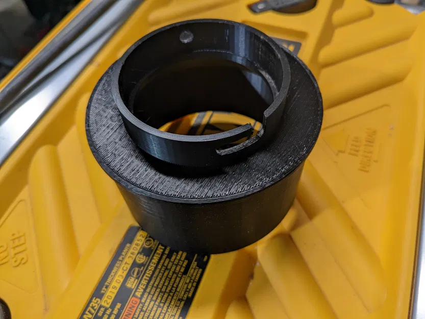 Cổng kết nối máy bào DeWalt tương thích Rockler Dust Right Quick Connect 4" - Image 2