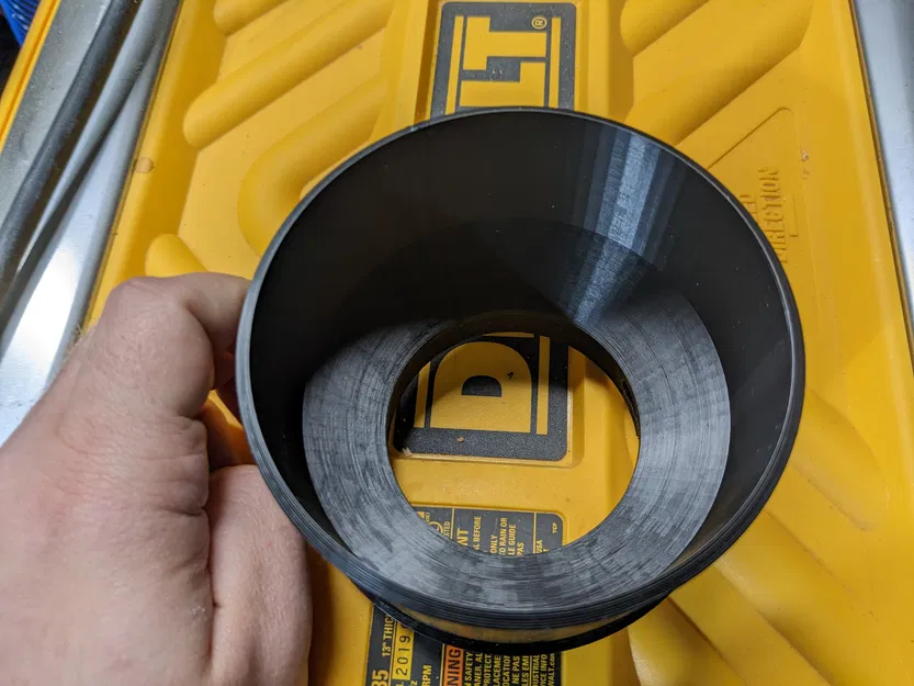 Cổng kết nối máy bào DeWalt tương thích Rockler Dust Right Quick Connect 4" - Image 6