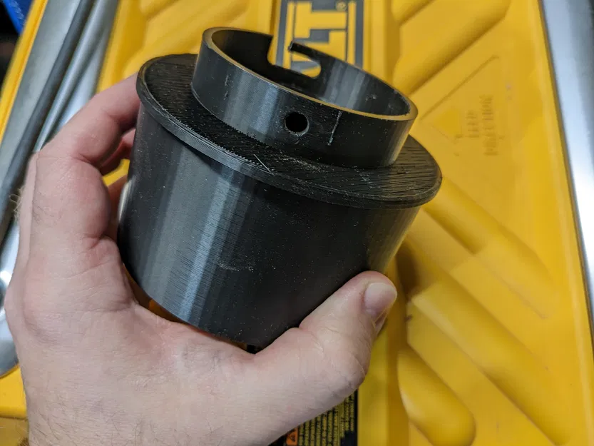 Cổng kết nối máy bào DeWalt tương thích Rockler Dust Right Quick Connect 4" - Image 7