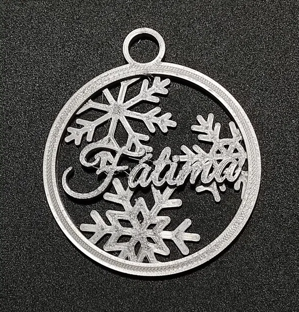 Móc treo quả châu Giáng Sinh - Fátima - Image 1