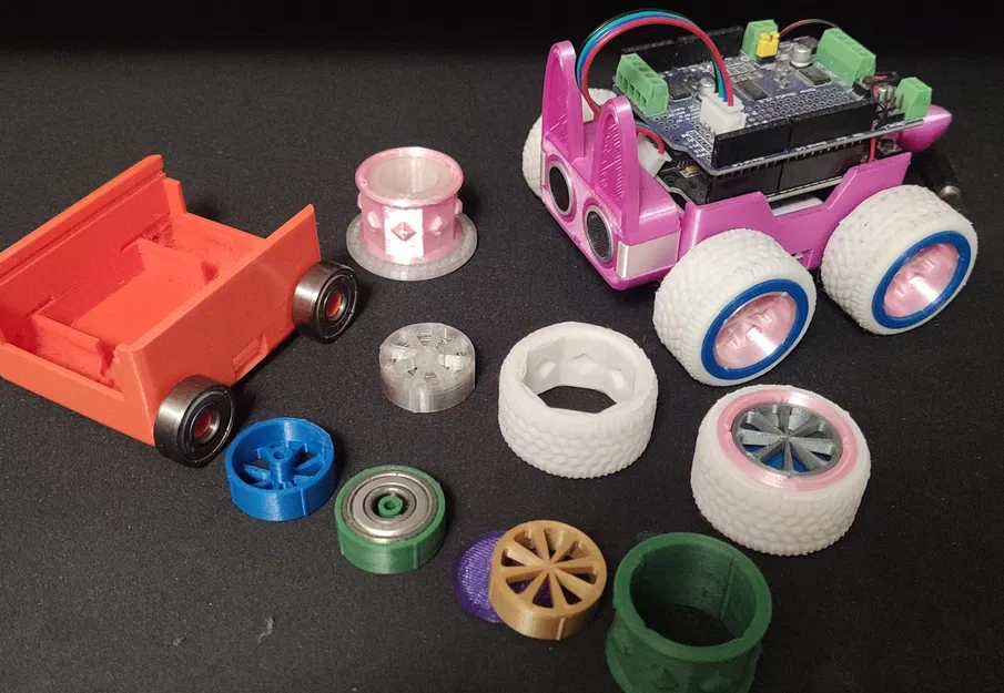 SMARS - Thân máy bay gắn vòng bi, bánh xe, mâm và lốp - Image 1