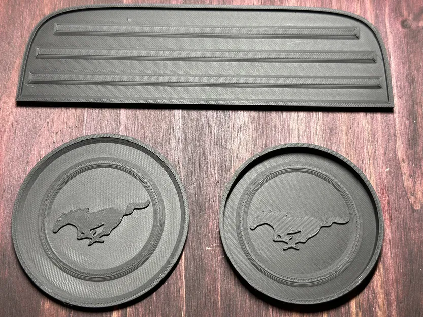 Bộ Bảo Vệ Khay Cốc & Phụ Kiện Mustang 2015 - 2017 - Image 2