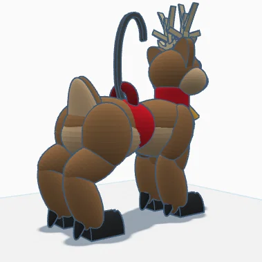 Móc Khóa Tuần Lộc