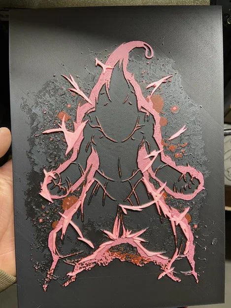 Mô hình 3D Bư Dũng Sĩ Rồng Sơn Màu - Image 1