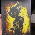 Tranh Sơn Goku 3D - Thumbnail 1