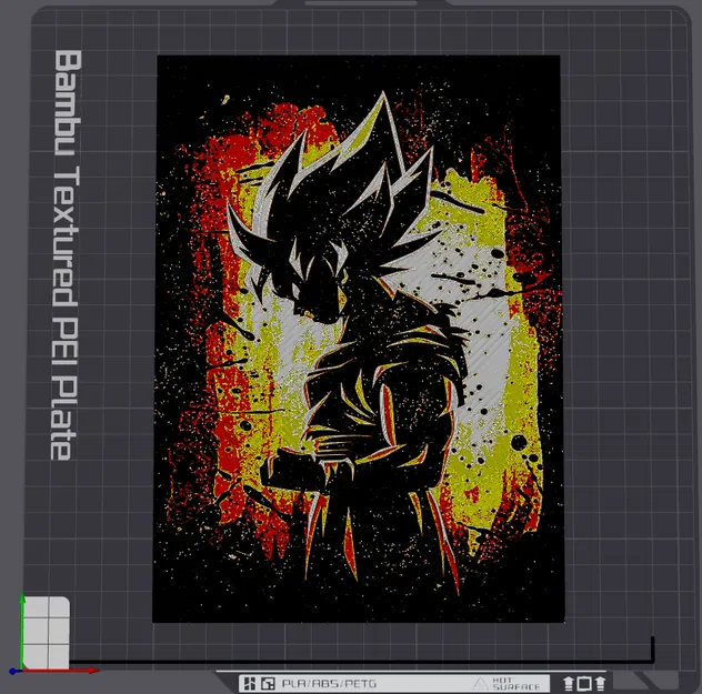 Tranh Sơn Goku 3D - Image 2