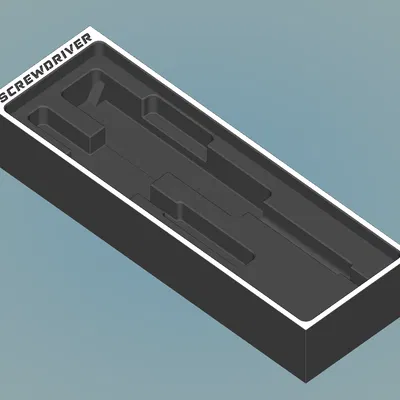 BaBo organizer insert giữ tua vít (6x2)
